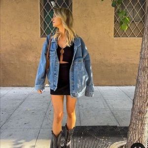 Levi’s oversized Jean jacket NWT